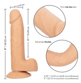 Dildo Size Queen 6"/15.25 Cm - Ivory - Cake Sex Shop 2